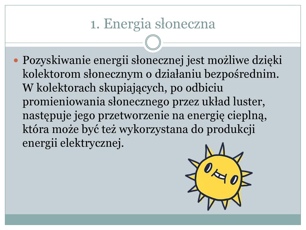 Odnawialne źródła energii ppt pobierz